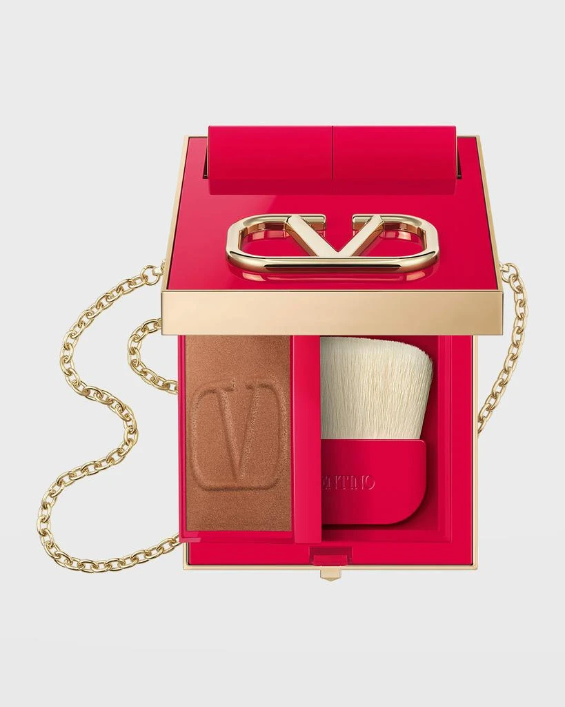 Valentino VLTN Go-Clutch Bag with Refillable Finishing Powder 1