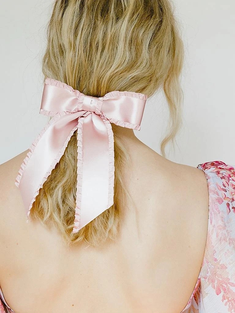 Jennifer Behr Harper Bow Silk Barrette 2