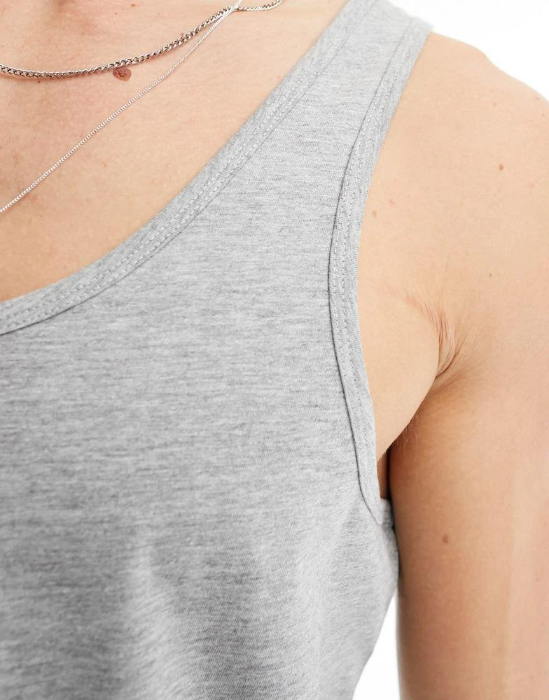 ASOS ASOS DESIGN 5 pack vests in multiple colours 2