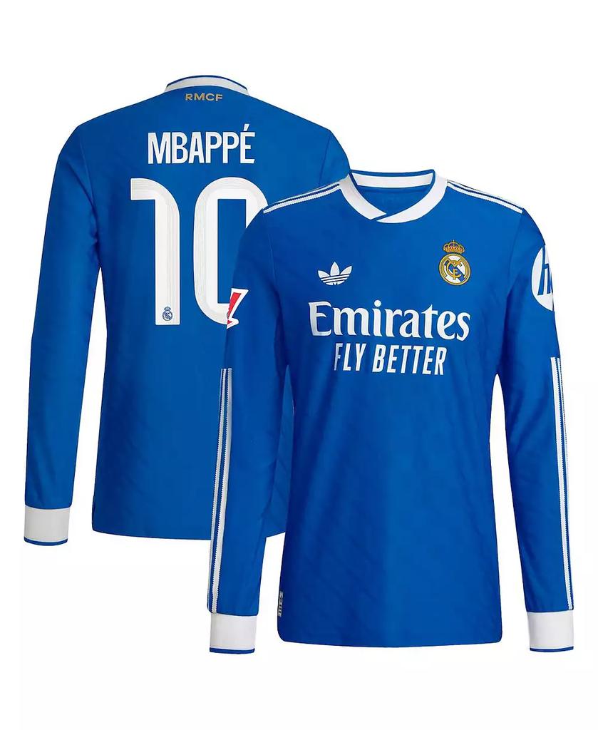 Shop Men's Kylian Mbappé Blue Real Madrid 2025/26 Third Authentic