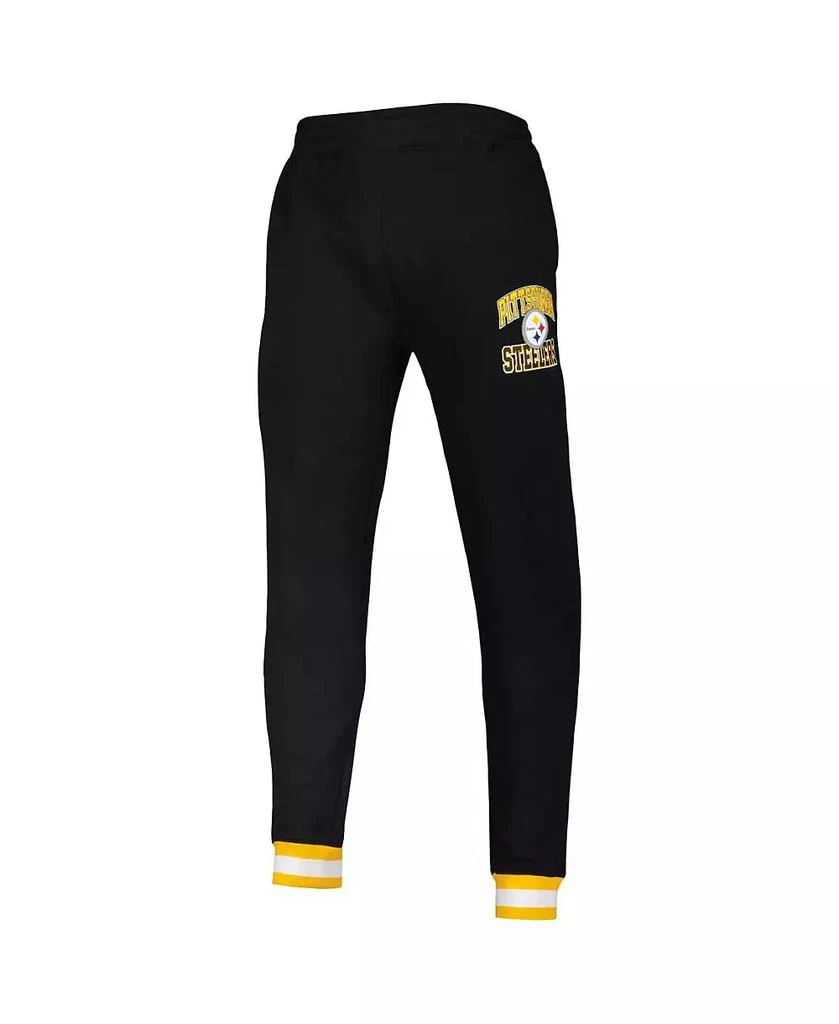 Starter Men's Black Pittsburgh Steelers Blitz Fleece Jogger Pants 2