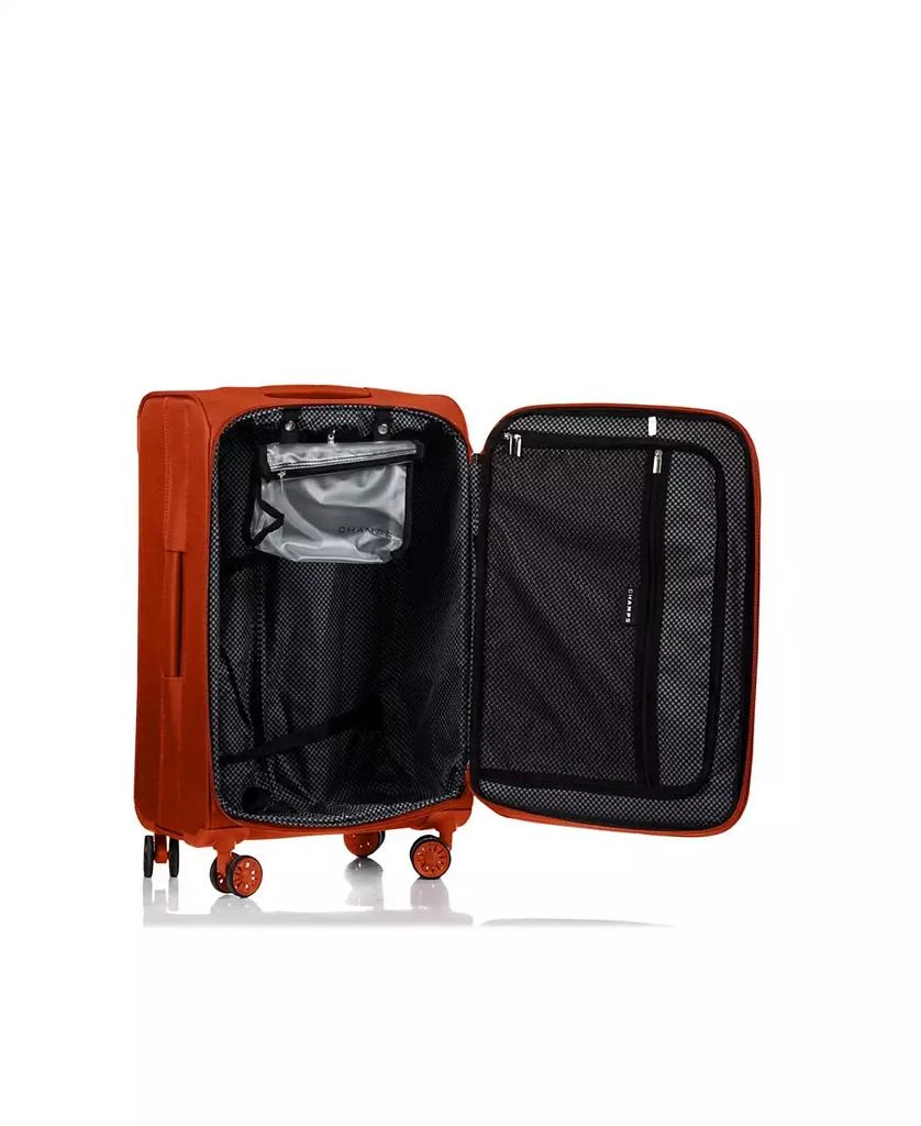 CHAMPS 3-Pc. Travelers Softside Luggage Set 9