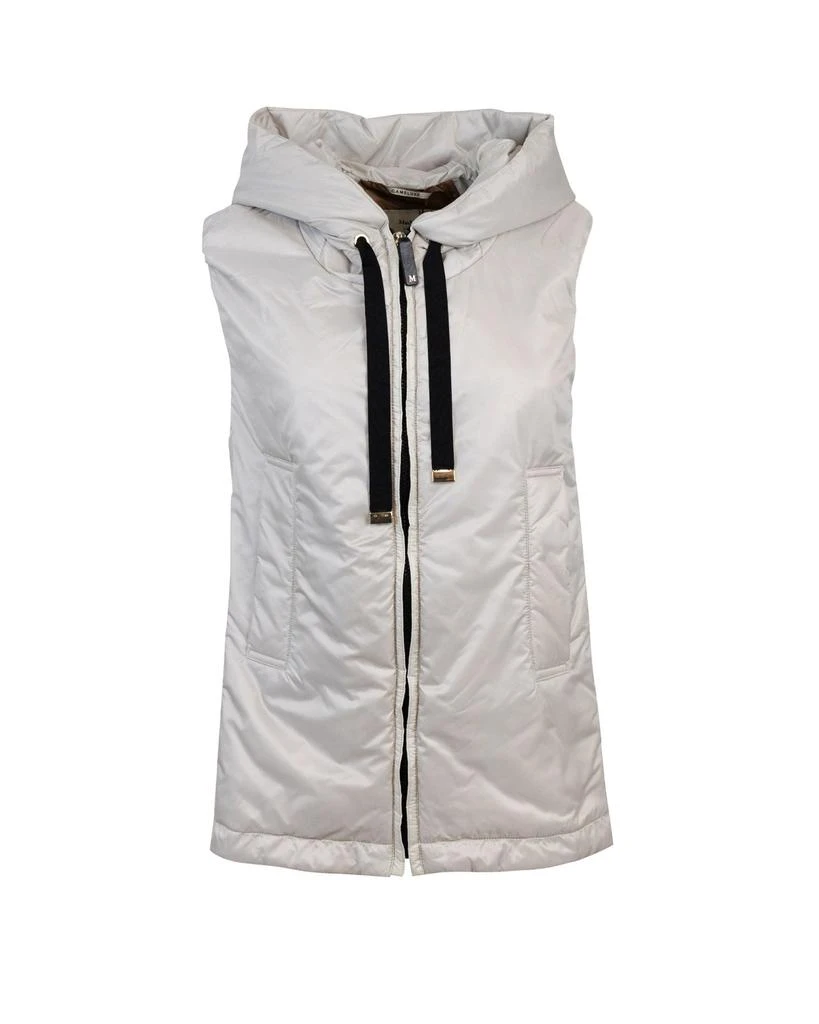 Max Mara The Cube Max Mara The Cube Zip-Up Drawstring Gilet 1