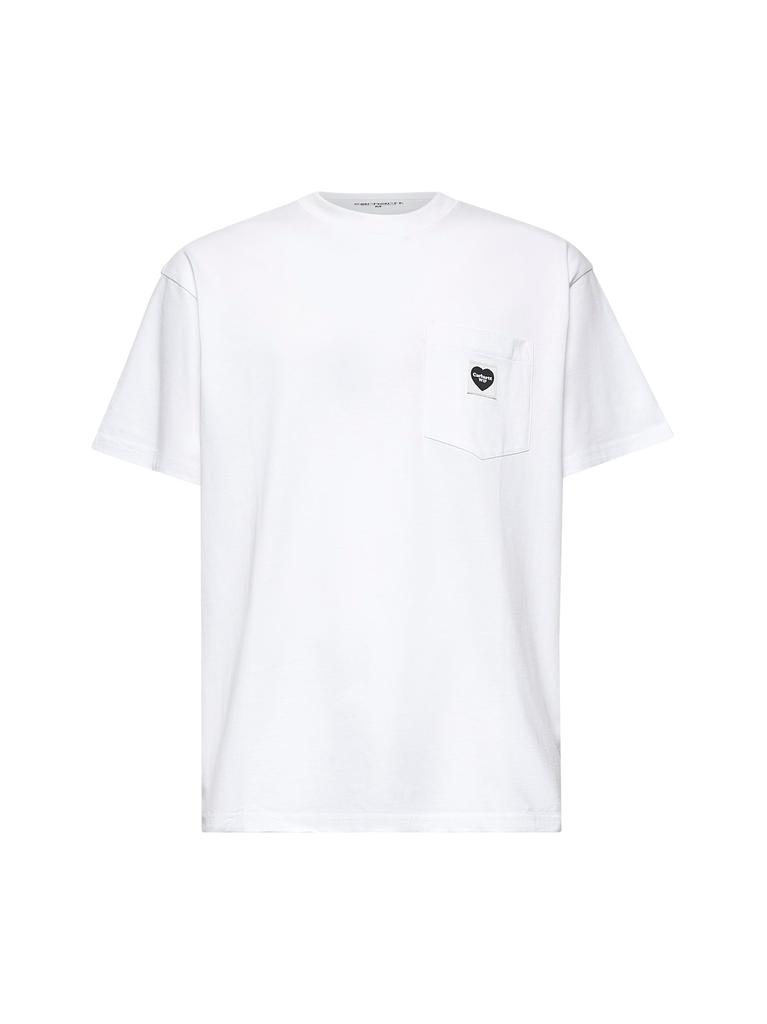 Carhartt WIP CARHARTT WIP | White cotton S/S Pocket Heart T-shirt | Man | XL