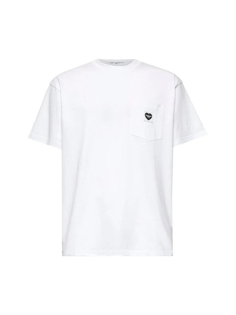 Carhartt WIP CARHARTT WIP | White cotton S/S Pocket Heart T-shirt | Man | XL 1