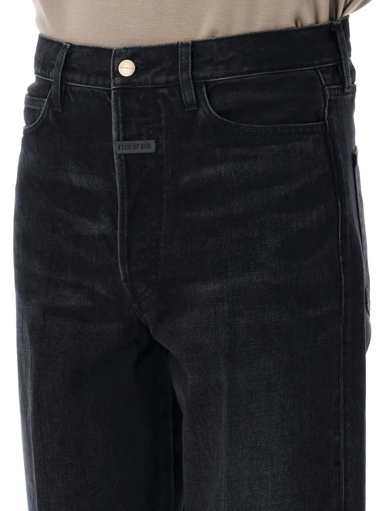 Fear of god Fear of God Straight-Leg Frayed-Edge Jeans 3