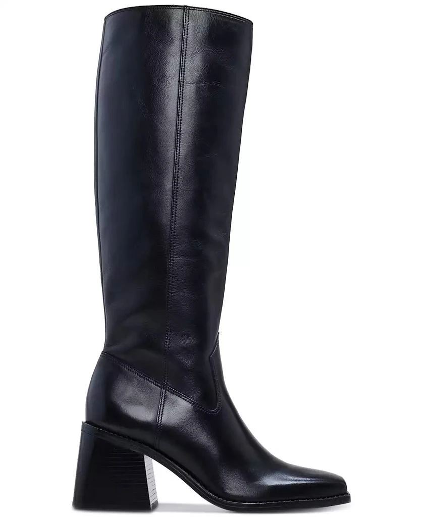 Vince Camuto Womens's Sangeti Snip-Toe Block-Heel Extra Wide-Calf Knee-High Boots 2