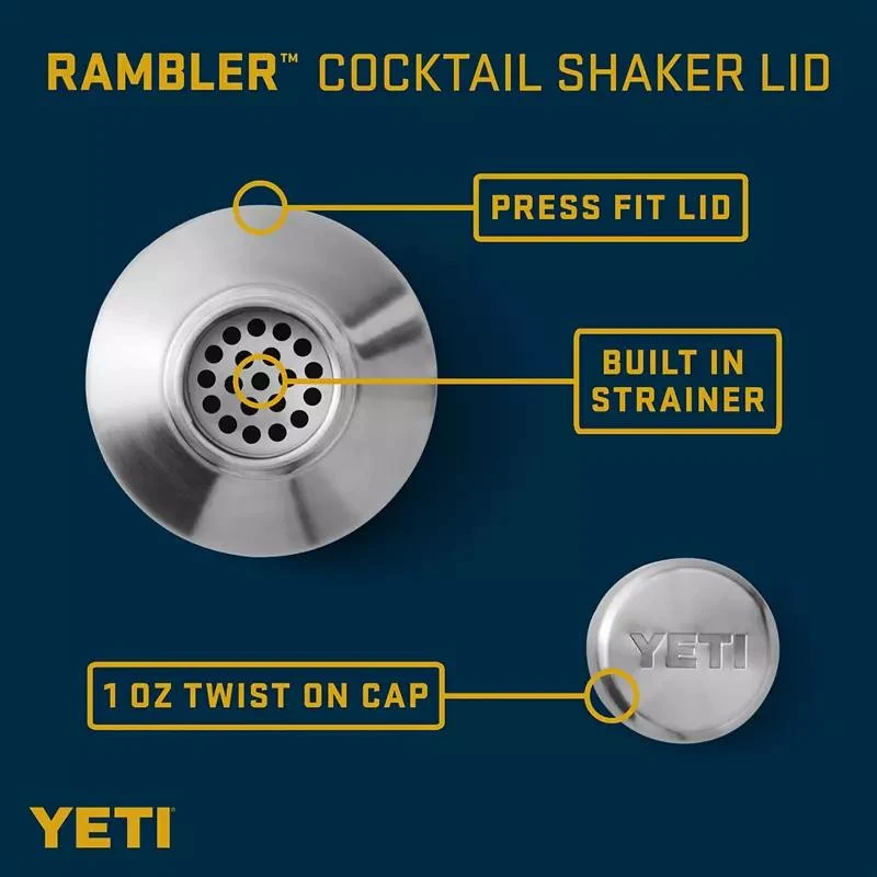 YETI YETI Custom Rambler 20 oz. Cocktail Shaker 7