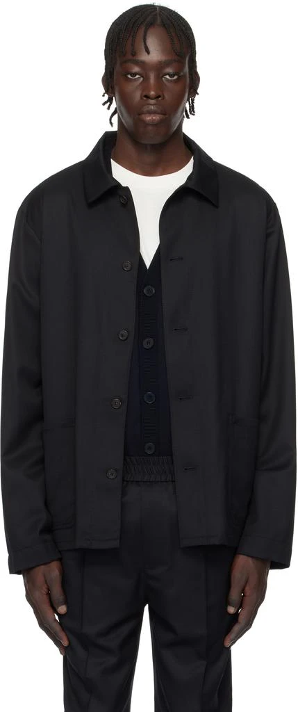 A.P.C. Black Kerlouan Jacket 1