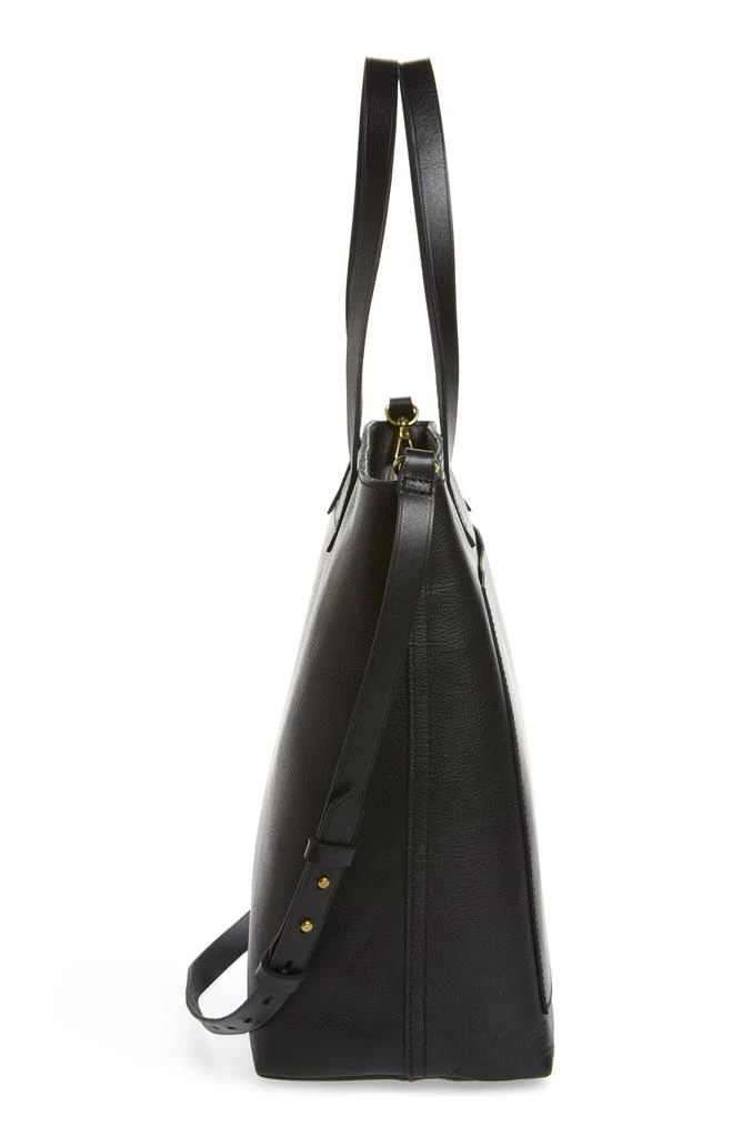 Madewell The Zip-Top Medium Transport Leather Tote 6
