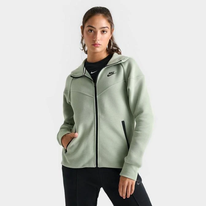 NIKE Women's Nike Sportswear Tech Fleece Windrunner Full-Zip Hoodie 1