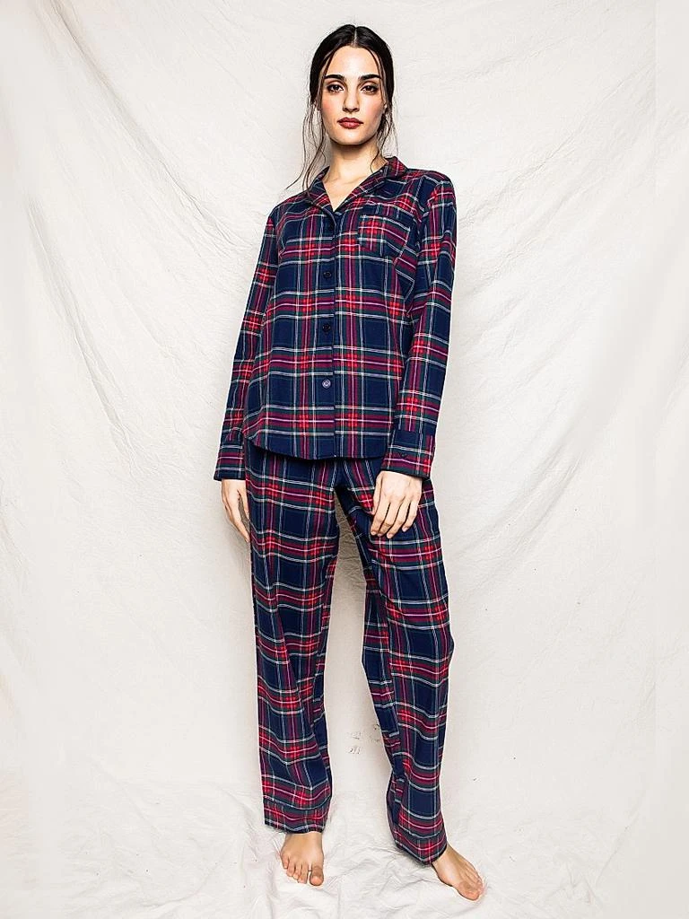 Petite Plume Windsor Tartan 2-Piece Pajama Set 2