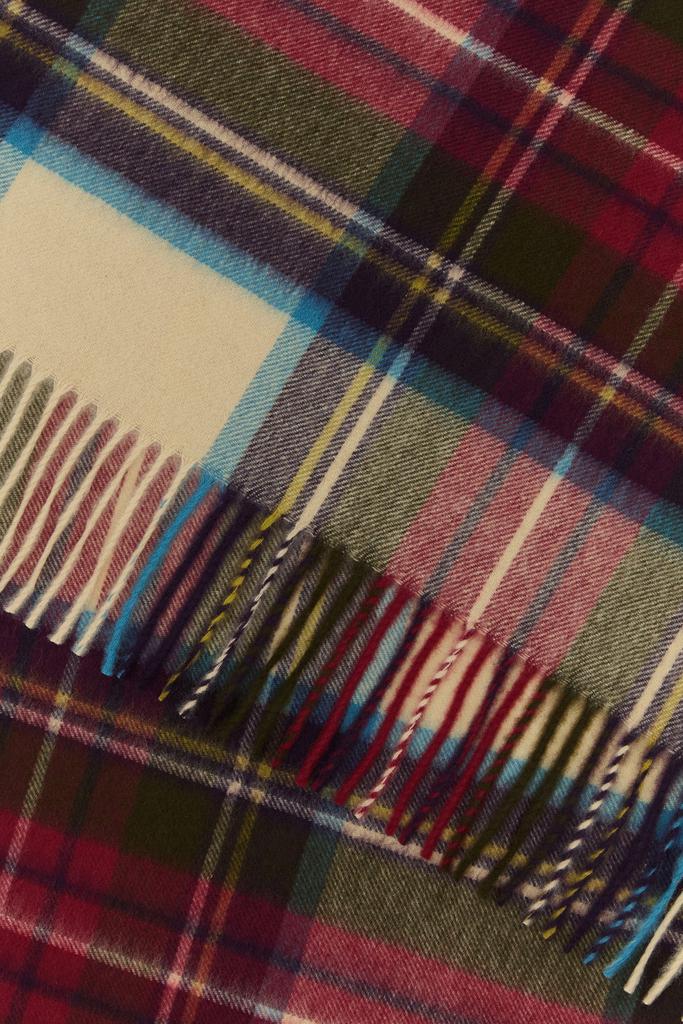 Johnstons of Elgin Embroidered cashmere scarf