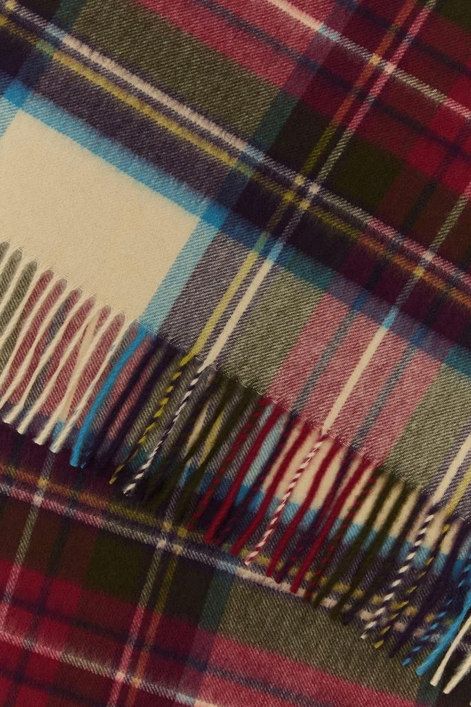 Johnstons of Elgin Embroidered cashmere scarf 2