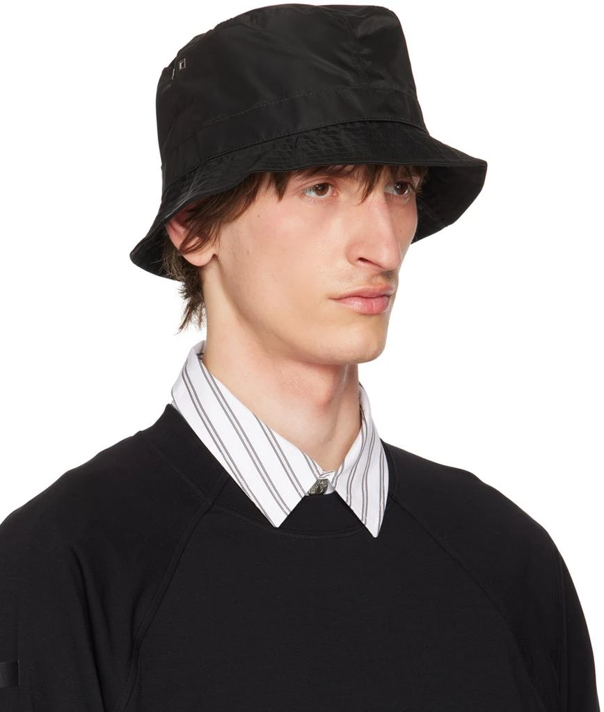 Jacquemus Black Le Chouchou 'Le bob Ovalie' Bucket Hat 2