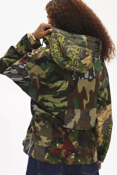 Urban Renewal ReMADE By UO Pieced Camo Jacket 5