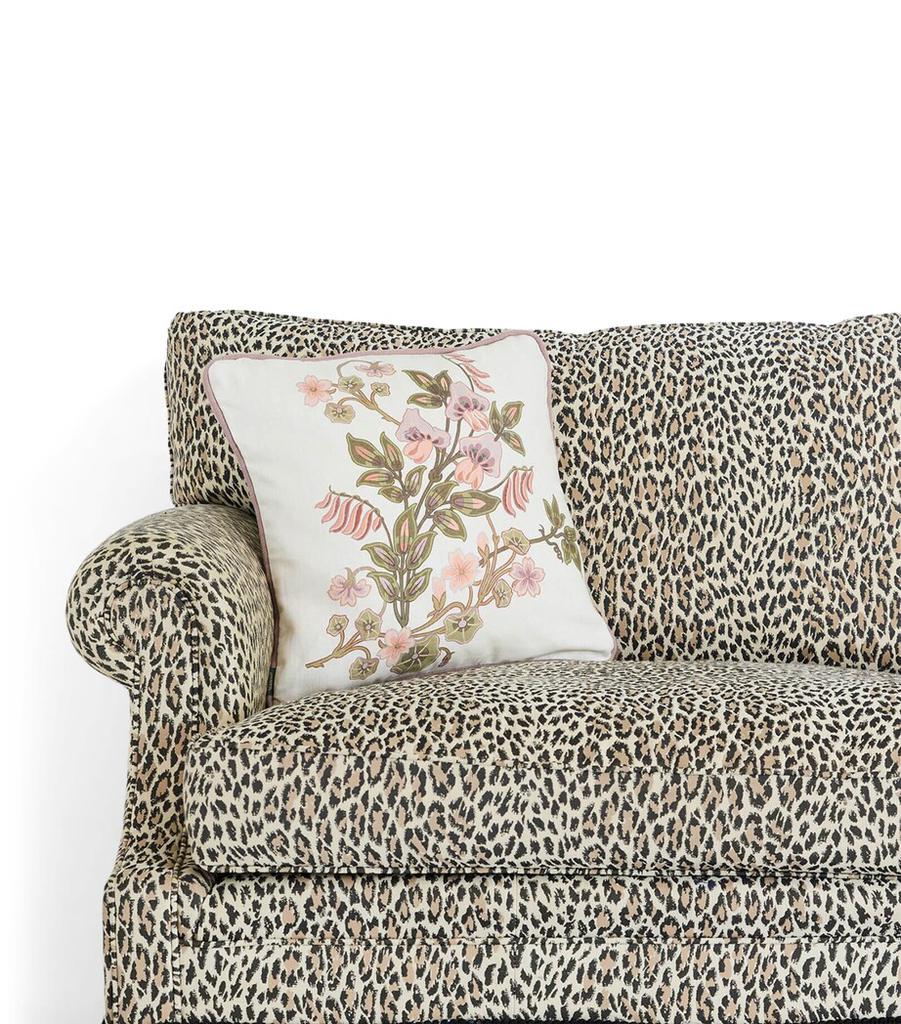 House of Hackney Medium Hemp The Dancing Orchids Cushion (45cm x 45cm)