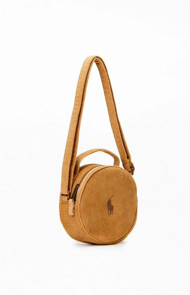 Ralph Lauren Big Pony Corduroy Round Bag 2
