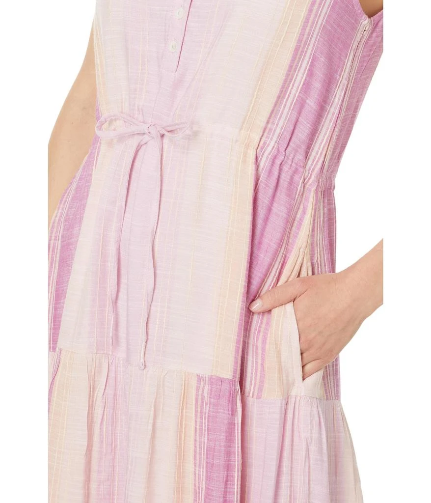 Liverpool Los Angeles Sleeveless Tiered Maxi Dress with Adjustable Waist 3