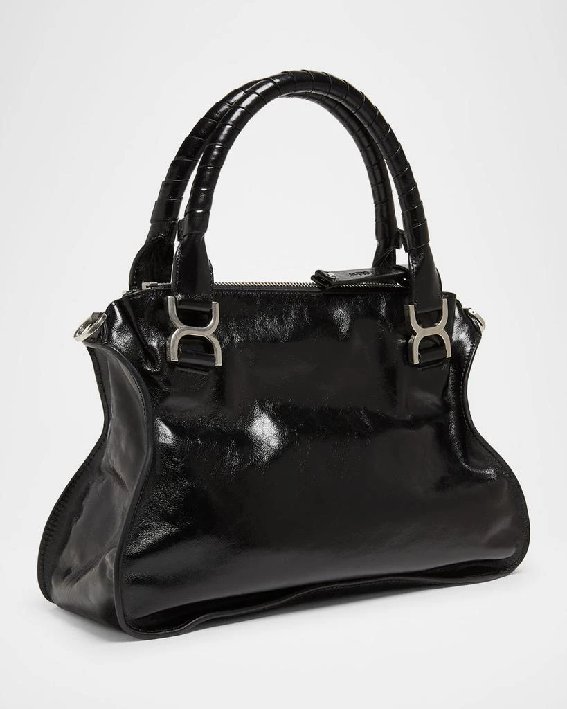 Chloé Marcie Medium Satchel Bag in Shiny Calfskin 3