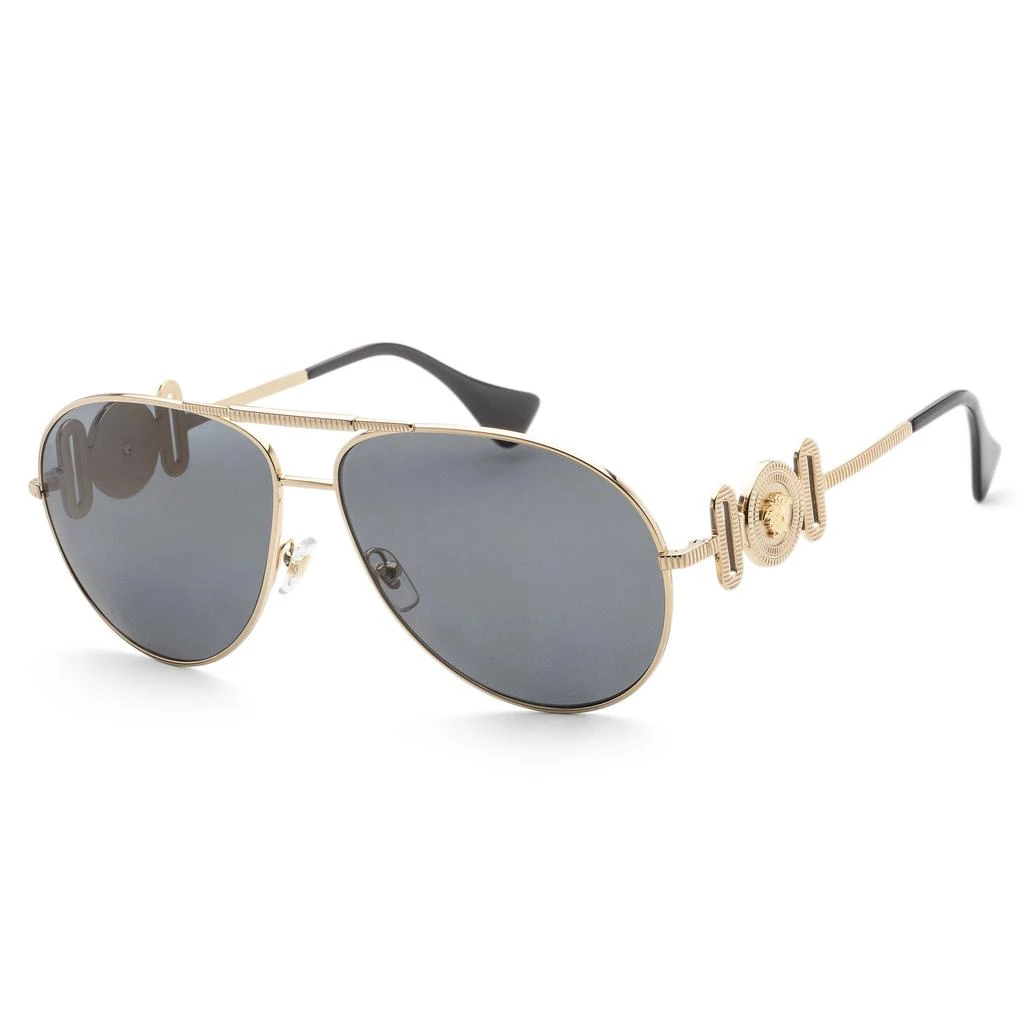 Versace Versace Unisex VE2249-100281 Fashion 65mm Gold Sunglasses 1