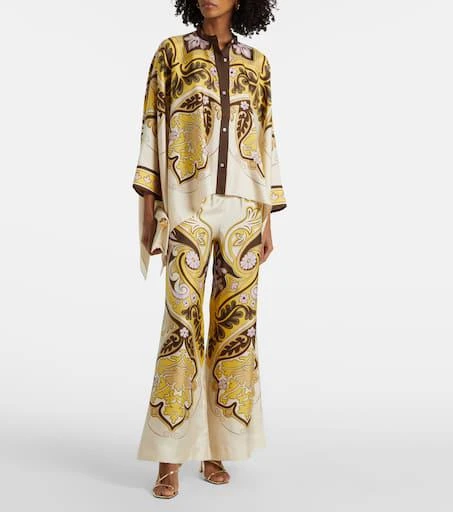 LA DOUBLE J Foulard silk shirt 2