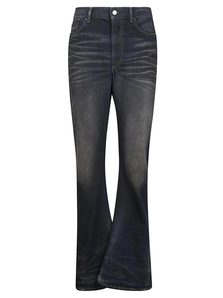Acne Studios Acne Studios Logo Patch Flared Leg Jeans 1