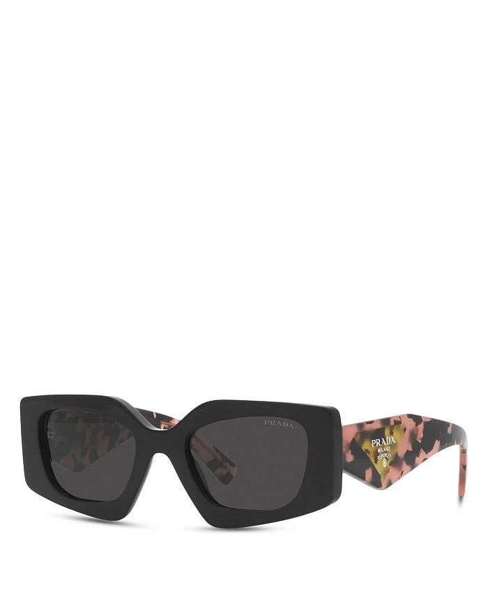 Prada Symbole Rectangular Sunglasses, 51mm 1
