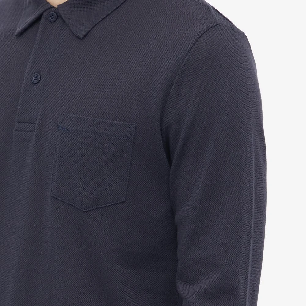 Sunspel Sunspel Long Sleeve Riviera Polo 4