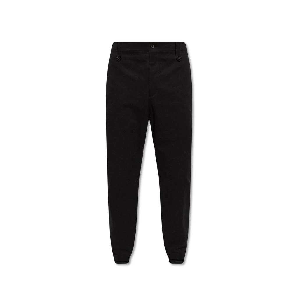 Alexander McQueen Alexander Mcqueen Pleat-Front Trousers 1