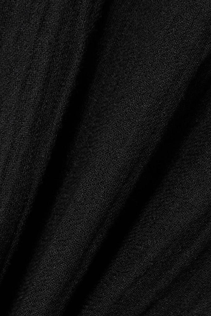 LISA MARIE FERNANDEZ Mia linen-blend gauze blouse 4