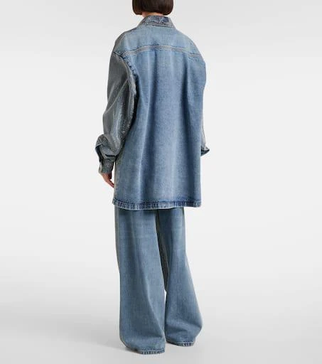Stella McCartney Hotfix embellished denim shirt 3