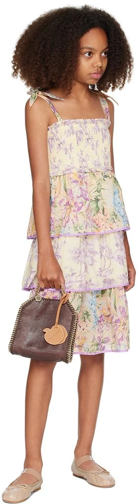 Zimmermann Kids Multicolor Halliday Dress 4