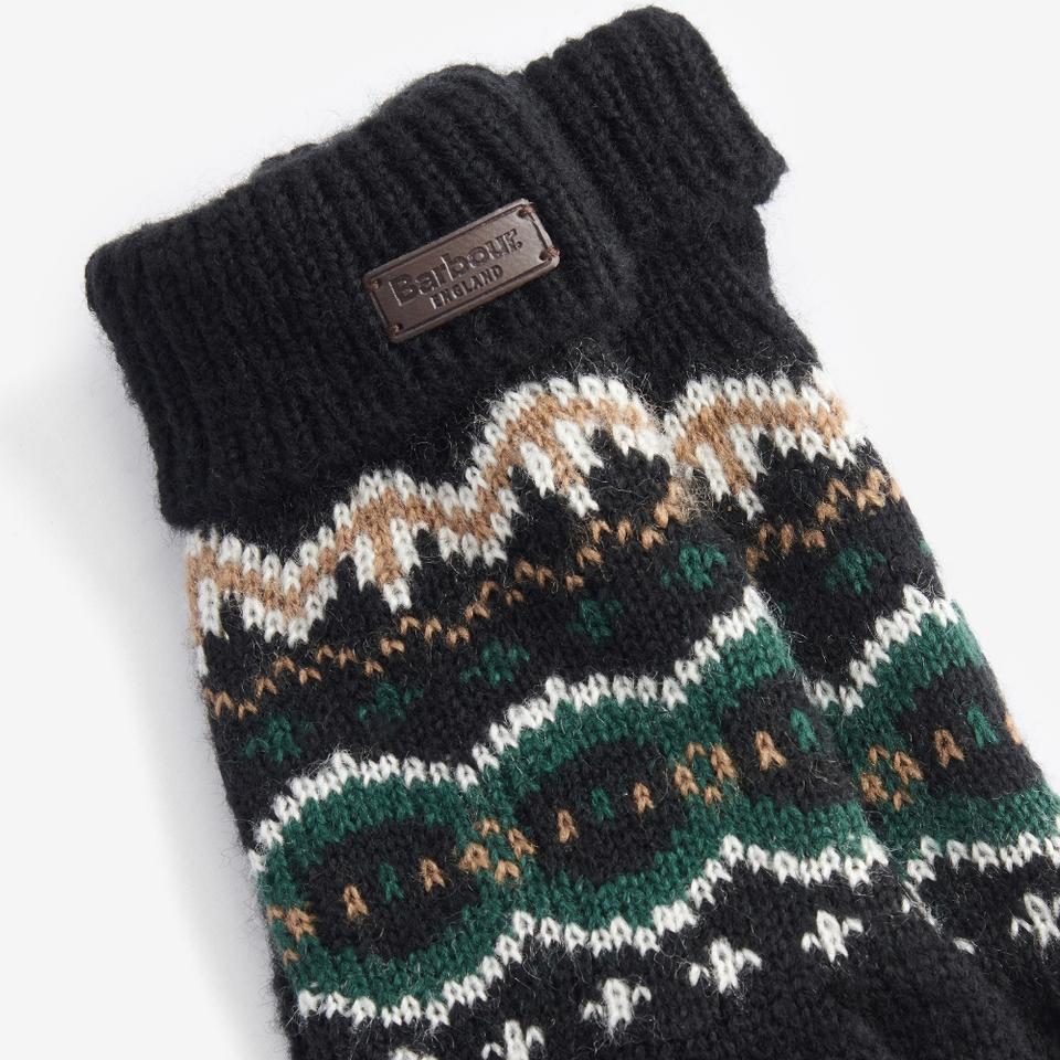 Barbour Barbour Case Fairisle Knit Gloves