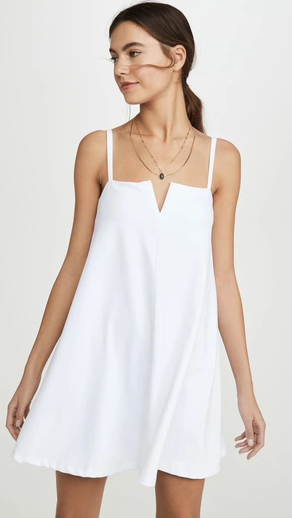 Susana Monaco Flared V-Wire Tank Dress 1