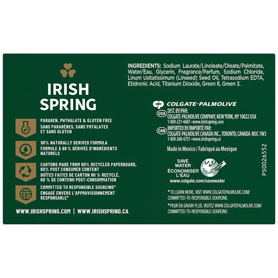 Irish Spring Deodorant Bar Soap for Men Original Clean 4