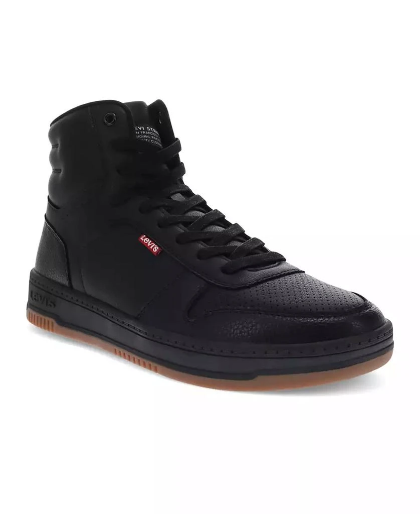 Levi's Men's Drive High Top Faux-Leather Lace-Up Sneakers 1