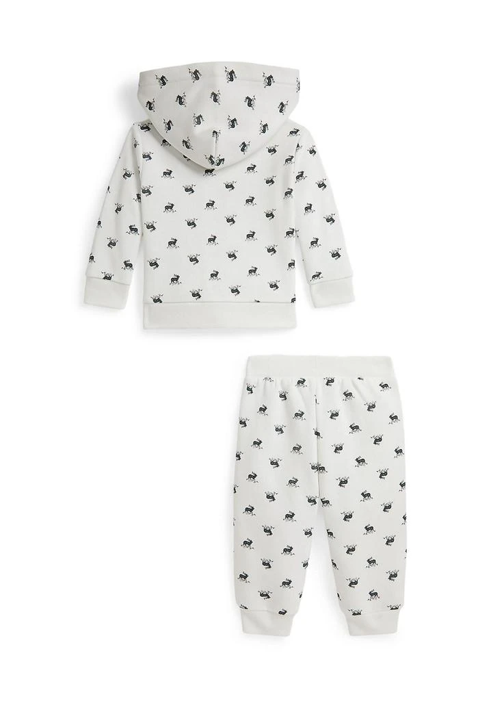 Ralph Lauren Baby Boys Elk Fleece Full-Zip Hoodie 
Pant Set 2