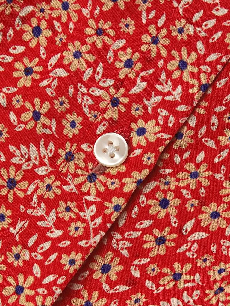 Birds of Paradis Lilly Floral Shirt 6