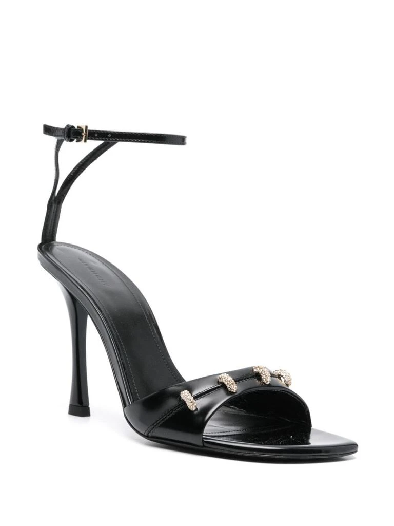 Givenchy GIVENCHY - Stitch Leather Sandals 3