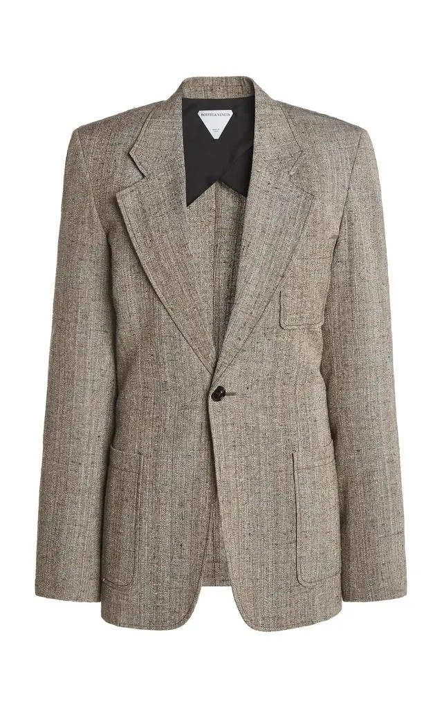 Bottega Veneta Bottega Veneta - Melange Blazer Jacket - Multi - IT 42 - Moda Operandi 1