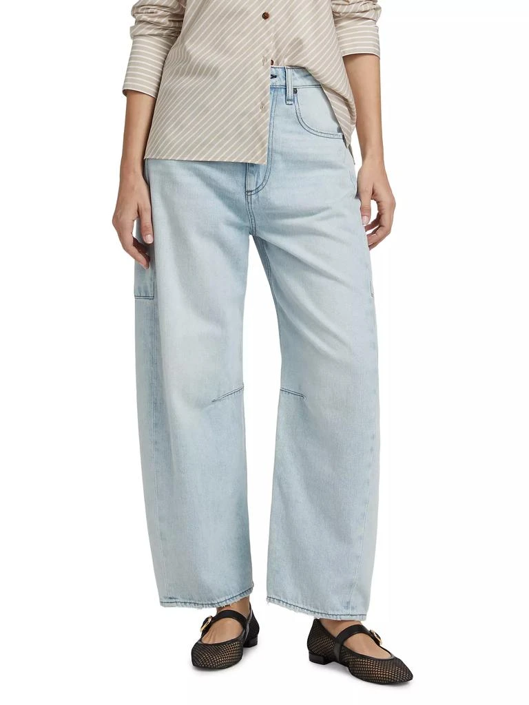 Rag & Bone Charlie High-Rise Barrel-Leg Jeans 3