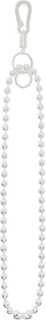 Martine Ali Silver Ballchain Lanyard Keychain 2