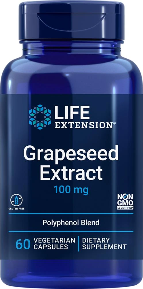 Life Extension Life Extension Grapeseed Extract (60 vegetarian capsules) 1