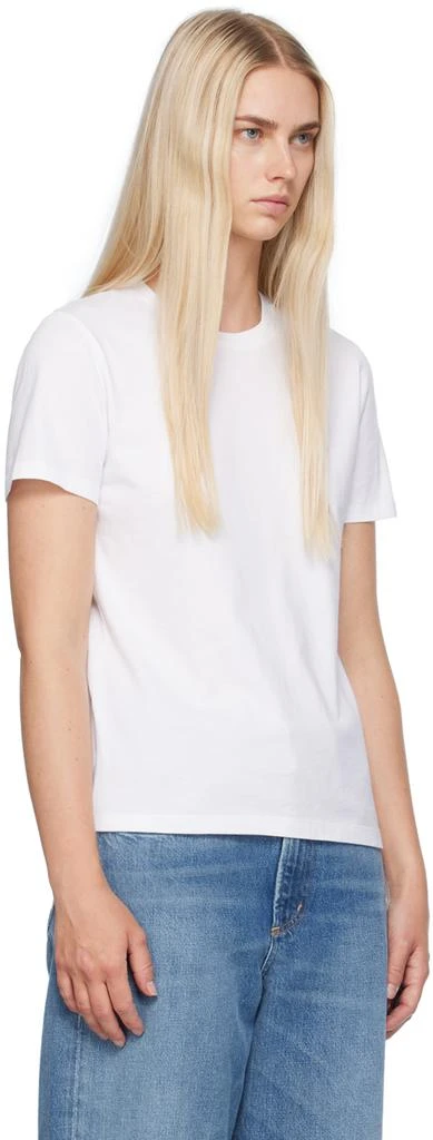 Maison Kitsune White Fox Head T-Shirt 2