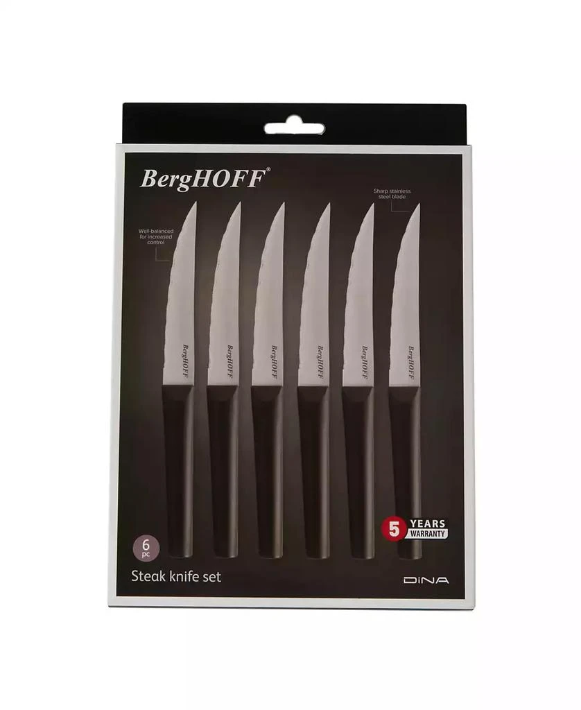 BergHOFF DiNA Matrix 6-Piece Steak Knife Set 7