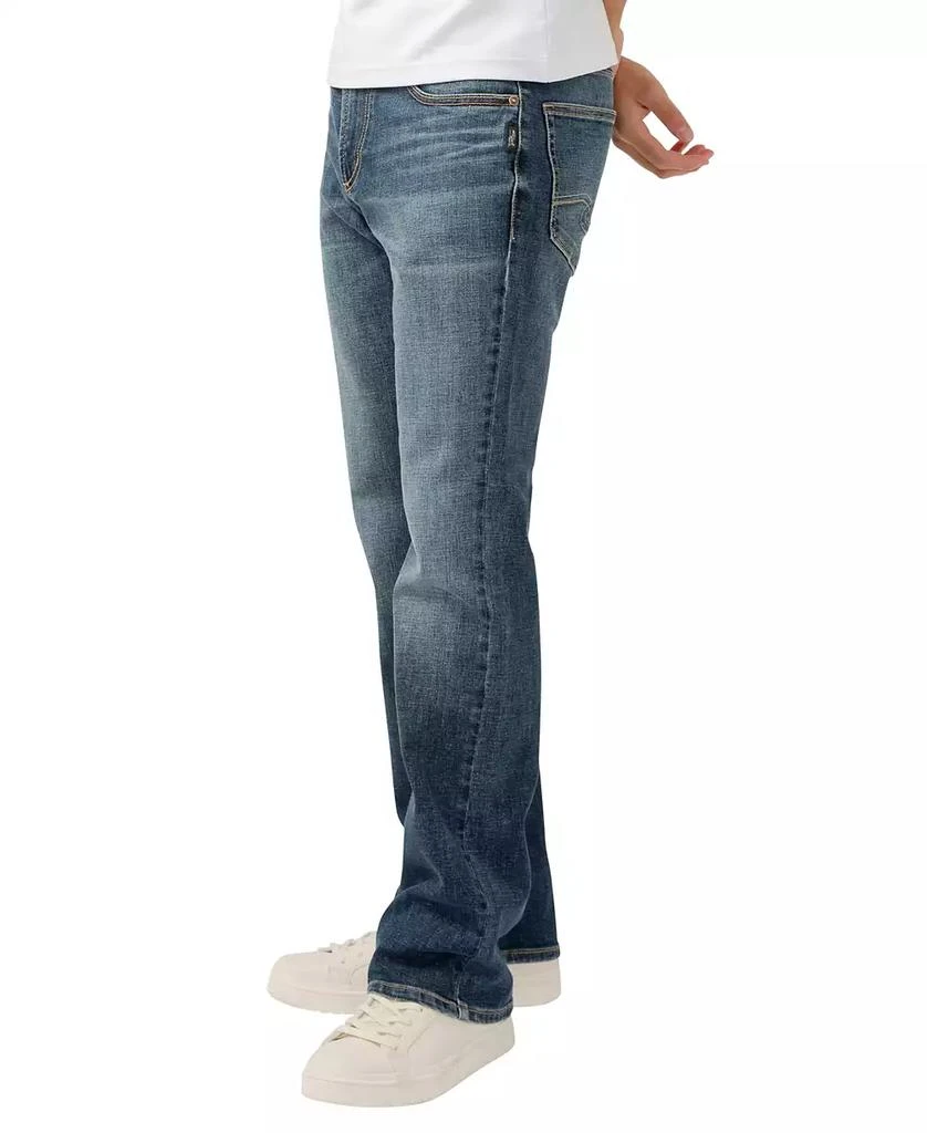 Silver Jeans Co. Men's Jace Slim Fit Bootcut Luxe Heritage Jeans 3