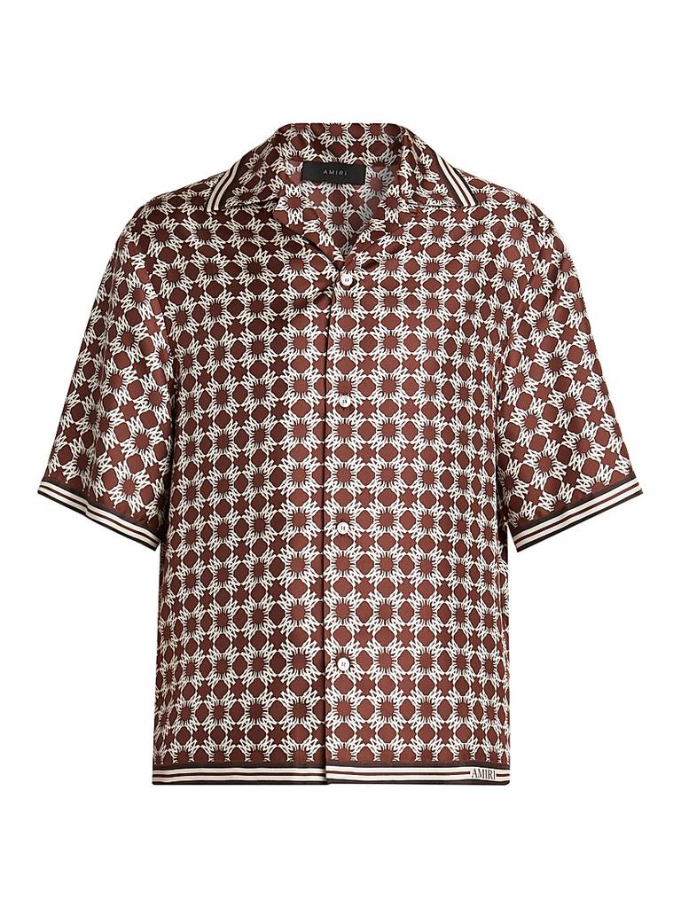 AMIRI【未使用品】MA Quadボーリングシャツ サイズL MA Quad Silk Bowling Shirt – On Sale Now with Up to 70% Off
