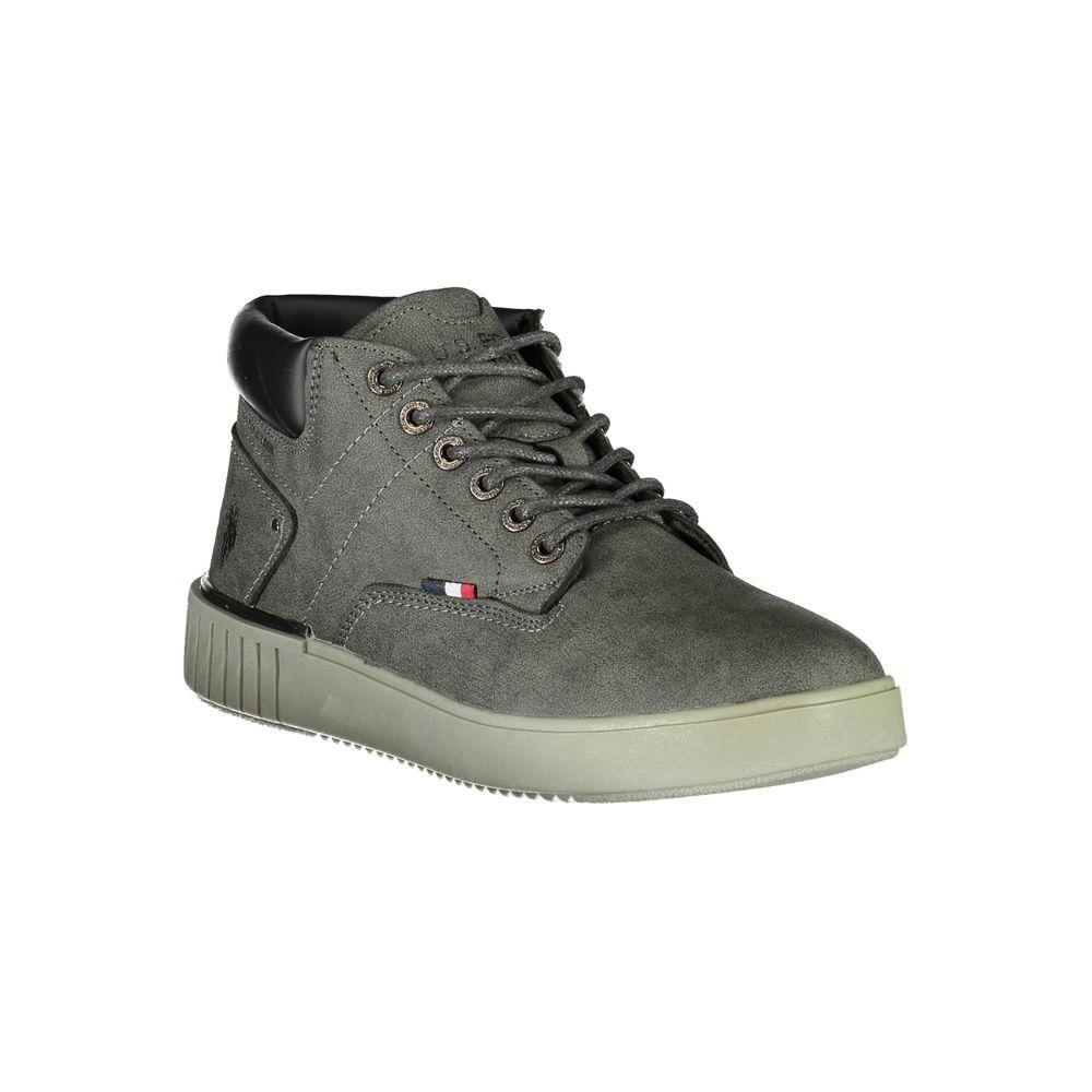 U.S. Polo Assn. U.S. POLO ASSN. Elegant  Lace-Up Boots with Contrast Men's Details
