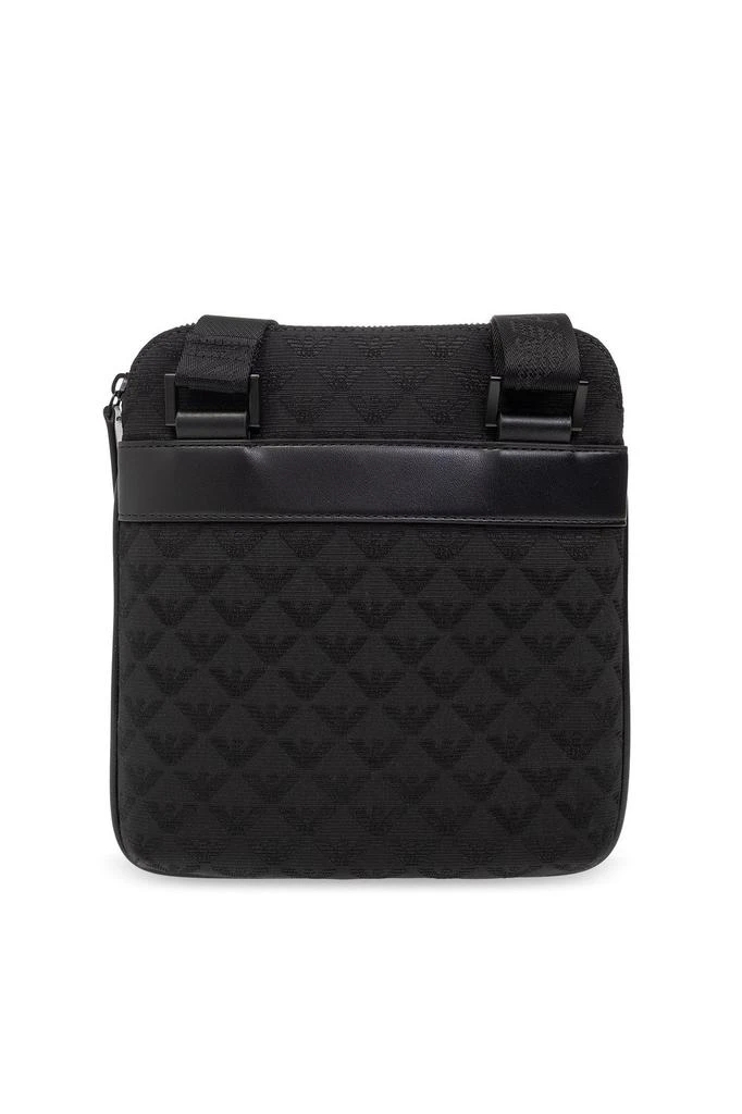 Emporio Armani Emporio Armani All-Over Jacquard Eagle Flat Shoulder Bag 3